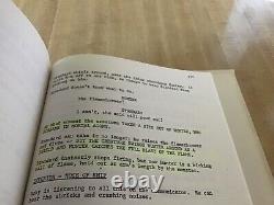 Original Alien movie script rare