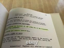 Original Alien movie script rare