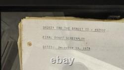 Original Artwork Charcoal Drawing and Movie Script