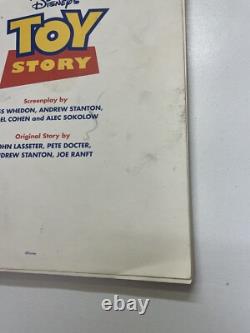 Original Authentic 1995 Toy Story Movie Script, Estate Of Stan Jolley