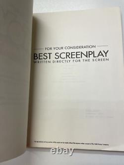 Original Authentic 1995 Toy Story Movie Script, Estate Of Stan Jolley