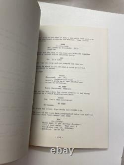 Original Authentic 1995 Toy Story Movie Script, Estate Of Stan Jolley