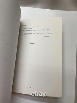 Original Authentic 1995 Toy Story Movie Script, Estate Of Stan Jolley
