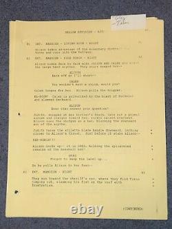 Original Children of the Corn 5 (1998) Horror Movie Screenplay Script
