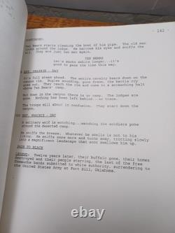 Original Dances With Wolves Movie script by Michael Blake 2/7/1989 JRR33