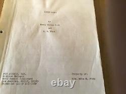 Original Dirty Harry movie script