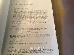 Original Dirty Harry movie script