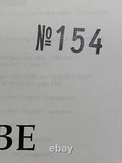 Original Early Draft 1997 Screenplay Babe Pig in the City Movie George Miller