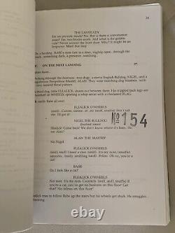 Original Early Draft 1997 Screenplay Babe Pig in the City Movie George Miller