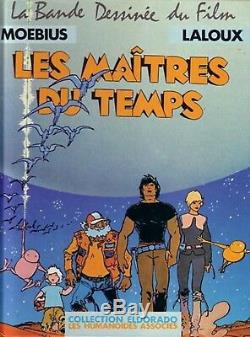 Original Movie Poster'les Maîtres Du Temps'+ French Book +1 Comic+ 2 Vhs Tapes