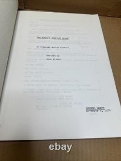 Original Movie Script, The Worlds Greatest Lover, Gene Wilder, 2nd Draft