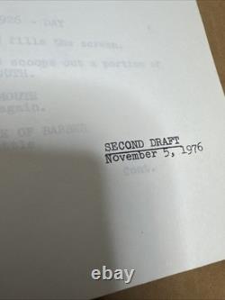 Original Movie Script, The Worlds Greatest Lover, Gene Wilder, 2nd Draft