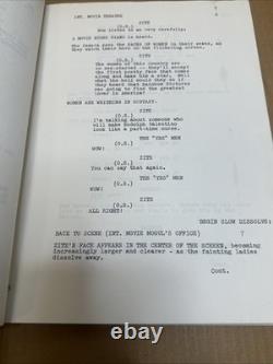 Original Movie Script, The Worlds Greatest Lover, Gene Wilder, 2nd Draft