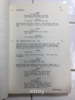 Original PLAYERS Film Script X 2, Final & Seventh Draft, Producer ROBERT EVANS
