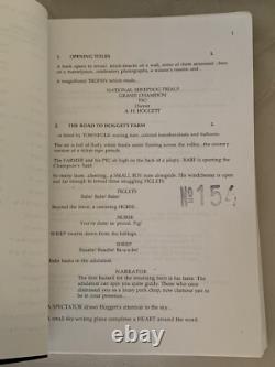 Original Screenplay Mickey Rooney's Draft 1998 Babe Pig in the City Provenance