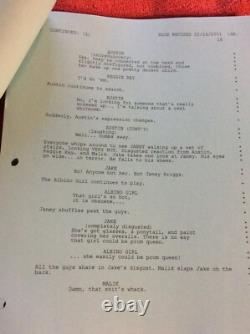 Original Script Not Another Teen Movie Chris Evans Jaime Pressly Ed Lauter