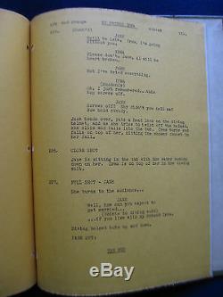 Original Scripts For Jerry Lewis First Two Feature Films Leather Bound