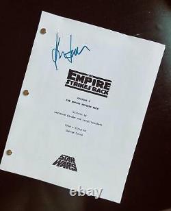 Original Star Wars Trilogy Movie Scripts Harrison Ford, Carrie Fisher