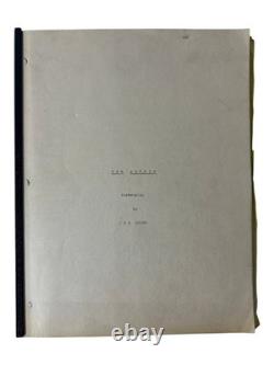 Original THE OUTFIT Movie Screenplay Manuscript Script by JPS BROWN Hand NOTE