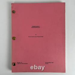 Original Terminator 2 Judgement Day Movie Script Revised Final Draft 4/29/91