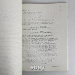 Original Terminator 2 Judgement Day Movie Script Revised Final Draft 4/29/91