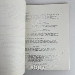 Original Terminator 2 Judgement Day Movie Script Revised Final Draft 4/29/91