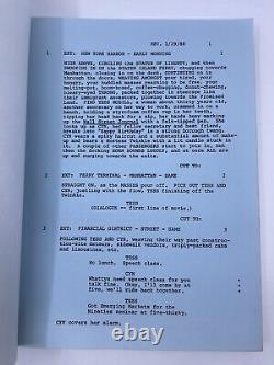 Original WORKING GIRL film script HARRISON FORD MELANIE GRIFFITH movie rare