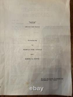 Original film script