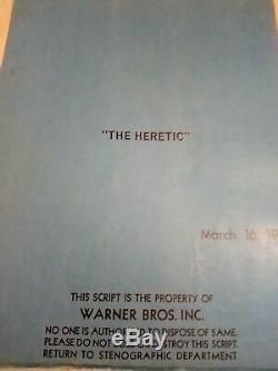 Original horror movie script exorcist 2 the heretic