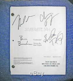 Original movie script stargate SG1 Contiunuum Film-Drehbuch 2008