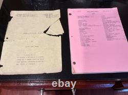 Original script for fans of EMERGENCY. LOG OF THE BLACK PEARL 1975 TV Movie