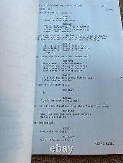 Out on a Limb MOVIE SCREENPLAY SCRIPT SHIRLEY MACLAINE PART II