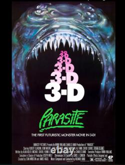 PARASITE 3D 1982 Original Movie Script Demi Moore Charles Band Adler Signed COA