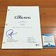 Patrick Wilson Signed The Conjuring Full Page Movie Script With Beckett Bas Coa