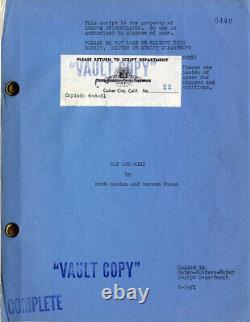 PAT AND MIKE (1952) Film script by Ruth Gordon, Garson Kanin dated Jun 6, 1951