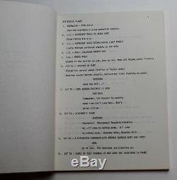 PLANET OF DINOSAURS / Ralph Lucas 1977 Movie Script Screenplay, Sci Fi Cult Film