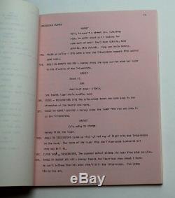 PLANET OF DINOSAURS / Ralph Lucas 1977 Movie Script Screenplay, Sci Fi Cult Film