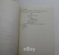 PLANET OF DINOSAURS / Ralph Lucas 1977 Movie Script Screenplay, Sci Fi Cult Film