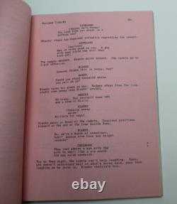 POLICE ACADEMY 3 / Gene Quintano 1985 Movie Script Screenplay, Bubba Smith