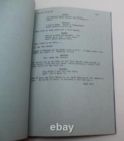 POLICE ACADEMY 3 / Gene Quintano 1985 Movie Script Screenplay, Bubba Smith