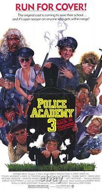 POLICE ACADEMY 3 / Gene Quintano 1985 Movie Script Screenplay, Bubba Smith