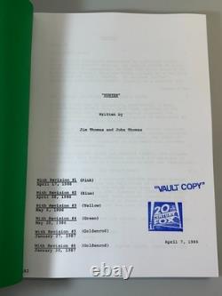 PREDATOR Screenplay 1987 Movie Script Arnold Schwarzenegger Hunter Final Draft
