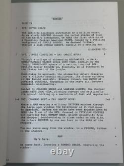 PREDATOR Screenplay 1987 Movie Script Arnold Schwarzenegger Hunter Final Draft