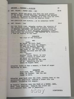PREDATOR Screenplay 1987 Movie Script Arnold Schwarzenegger Hunter Final Draft