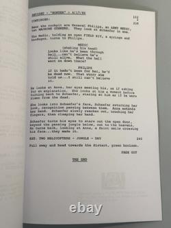 PREDATOR Screenplay 1987 Movie Script Arnold Schwarzenegger Hunter Final Draft