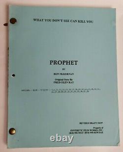 PROPHET / Fred Olen Ray 1997 Unproduced Movie Script Screenplay, Revised Draft