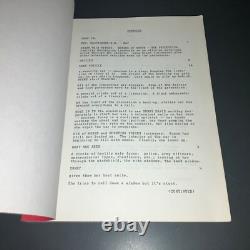 PROTOCOL 1984 Goldie Hawn Movie Script Buck Henry Final Draft Original COA