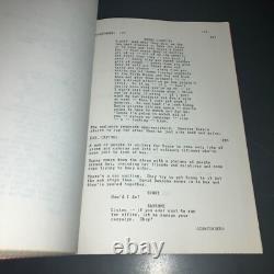 PROTOCOL 1984 Goldie Hawn Movie Script Buck Henry Final Draft Original COA