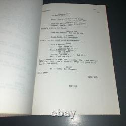 PROTOCOL 1984 Goldie Hawn Movie Script Buck Henry Final Draft Original COA