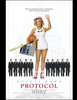 PROTOCOL 1984 Goldie Hawn Movie Script Buck Henry Final Draft Original COA